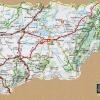 Mapa de carreteras de Jaén