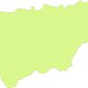 Mapa mudo de Jaén