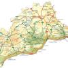 Mapa de carreteras de Málaga