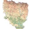 Mapa de carreteras de Huesca