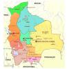 Mapa político de Bolivia