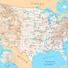 Mapa de carreteras de Estados Unidos