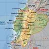 Mapa físico y geográfico de Ecuador