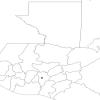 Mapa mudo de Guatemala