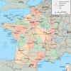 Mapa hidrográfico de Francia
