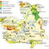 Mapa físico y geográfico de Castilla La Mancha
