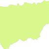 Mapa mudo de Jaén