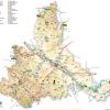 Mapa físico y geográfico de Zaragoza