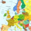 Mapa político de Europa