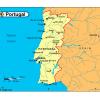 Mapa hidrográfico de Portugal