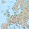 Mapa hidrográfico de Europa