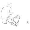 Mapa mudo de Dinamarca