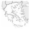 Mapa mudo de Grecia