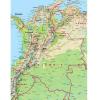 Mapa físico y geográfico de Colombia