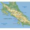 Mapa físico y geográfico de Costa Rica