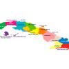 Mapa político de Cuba
