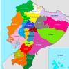 Mapa político de Ecuador