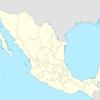 Mapa mudo de México