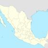 Mapa mudo de México