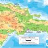 Mapa hidrográfico de República Dominicana