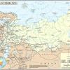 Mapa de carreteras de Rusia