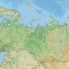 Mapa físico y geográfico de Rusia