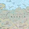 Mapa hidrográfico de Rusia