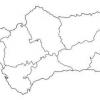 Mapa mudo de Andalucía