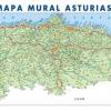 Mapa de carreteras de Asturias