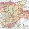 Mapa de carreteras de Castilla y León