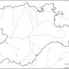 Mapa mudo de Castilla y León