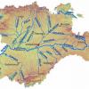 Mapa hidrográfico de Castilla y León
