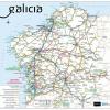 Mapa de carreteras de Galicia
