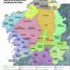 Mapa político de Galicia