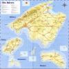 Mapa de carreteras de Islas Baleares