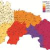 Mapa político de La Rioja